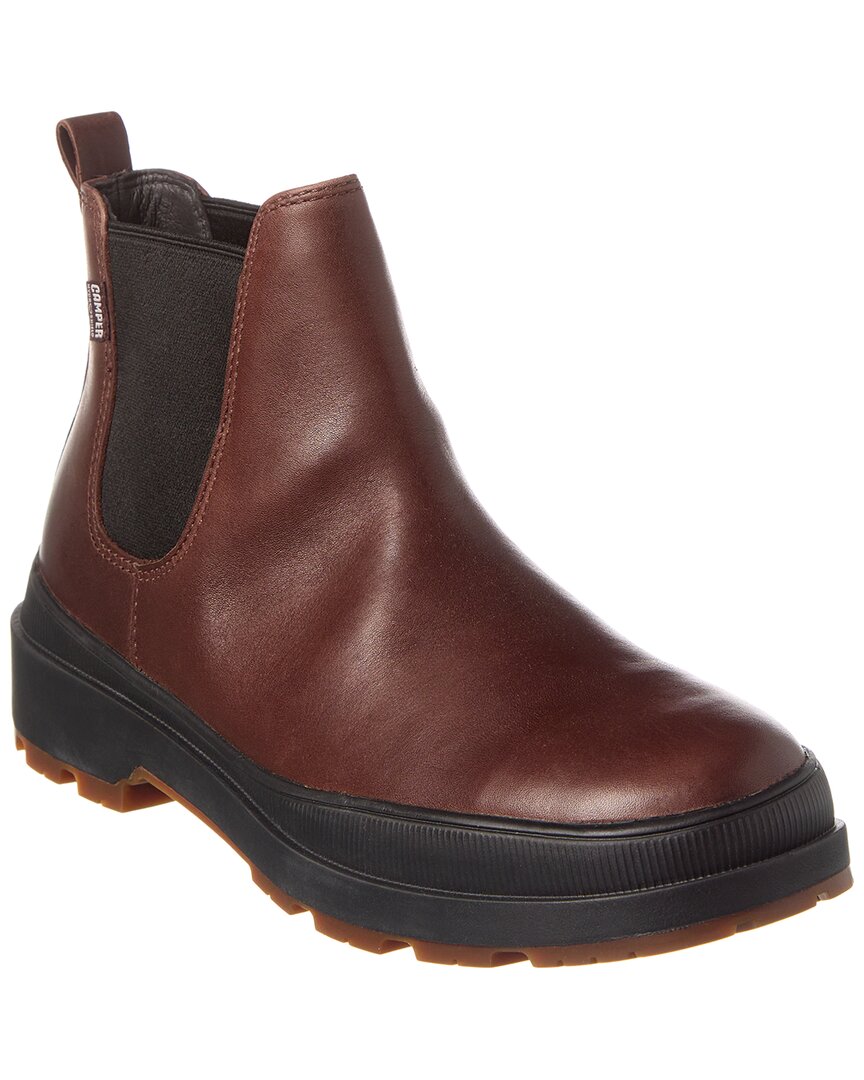 Shop Camper Force Coach Leather Boot In Brown