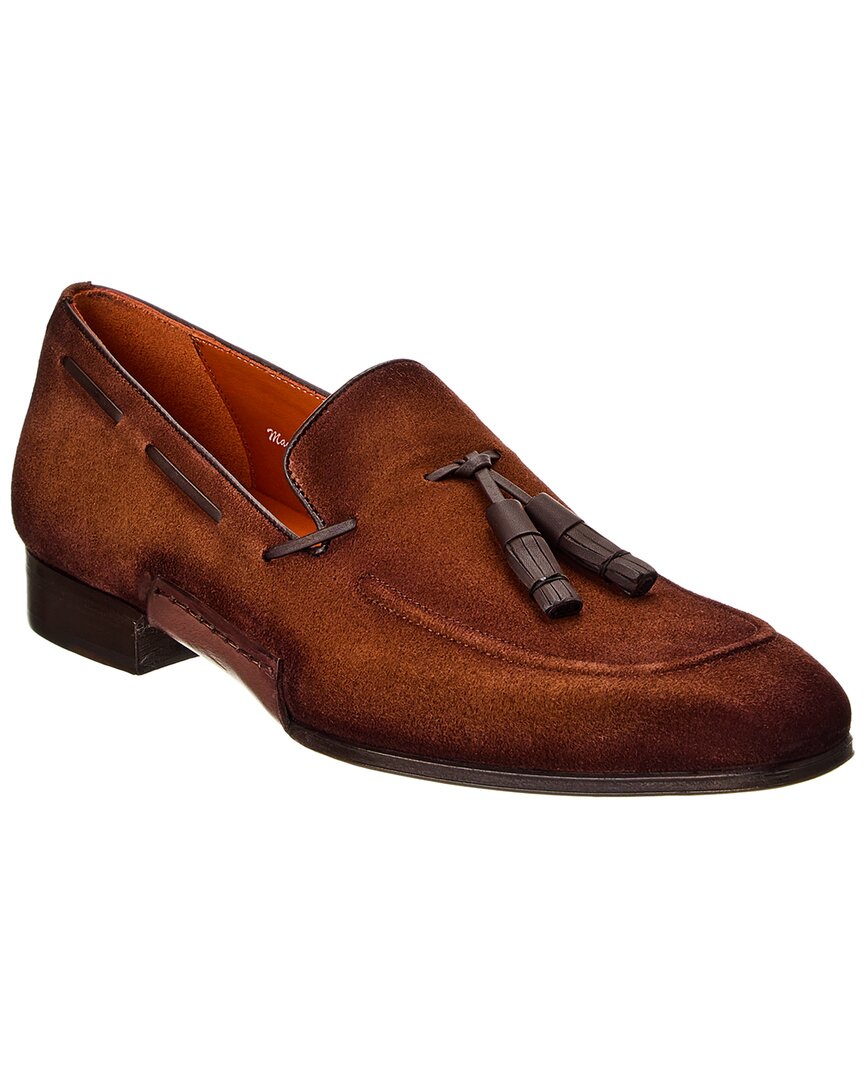 Mezlan Pavose Tassel Loafer In Brown