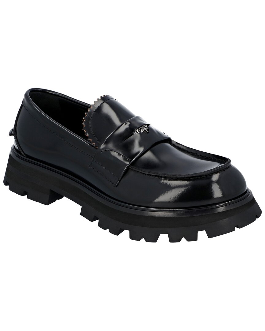 Alexander Mcqueen Leather Loafer