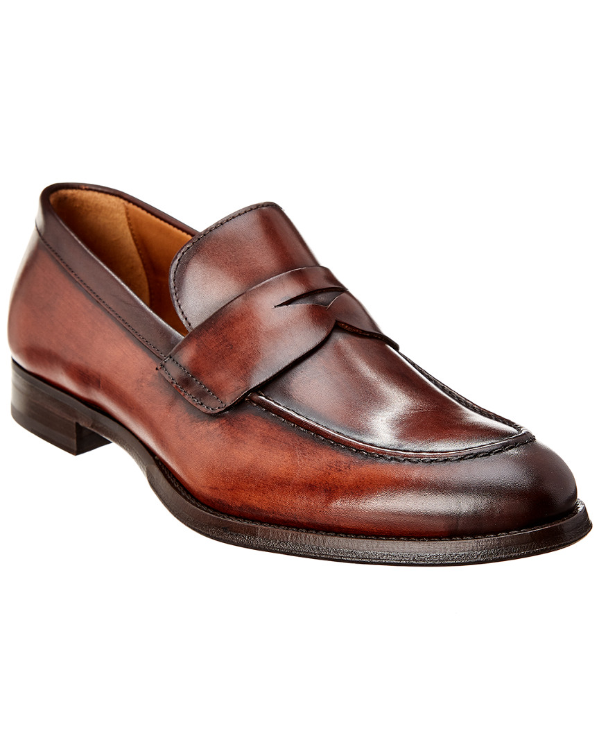 antonio maurizi tassel leather loafer