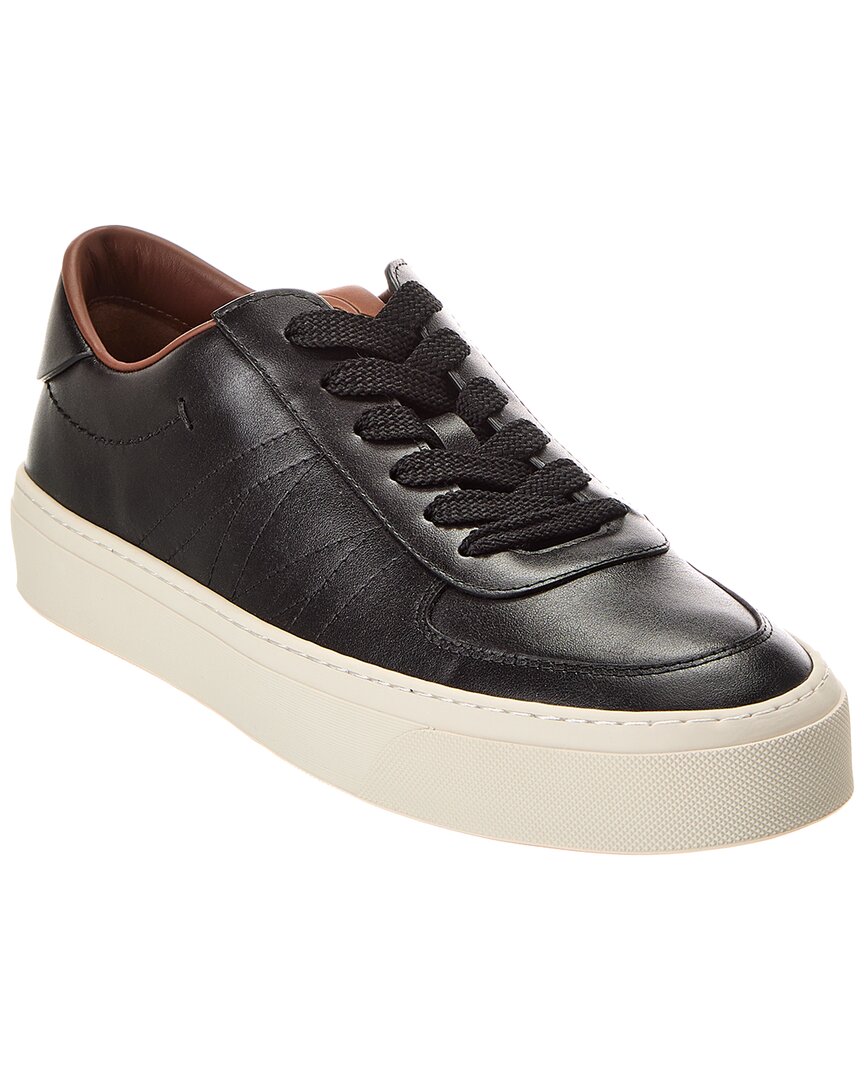 MONCLER MONCLER MONCLUB LEATHER SNEAKER