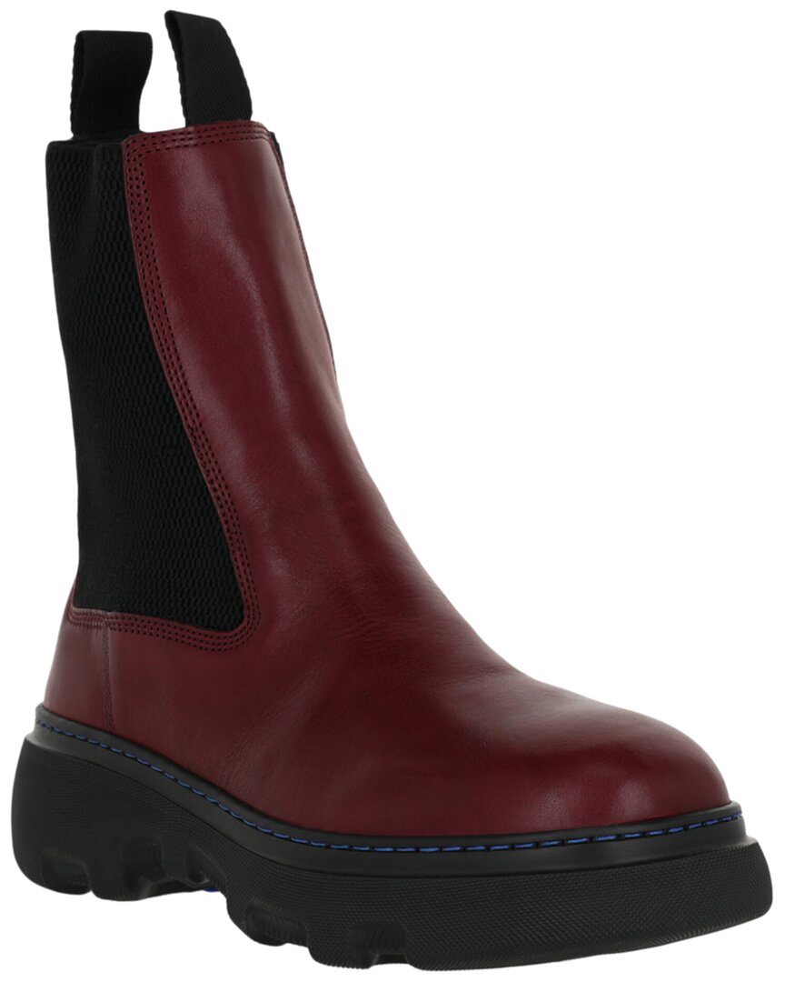 BURBERRY BURBERRY LEATHER BOOT