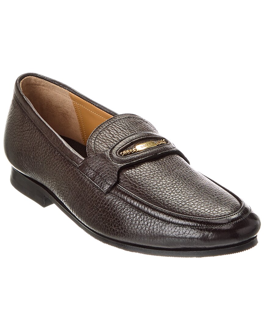 Bally Pesek Leather Loafer In Brown