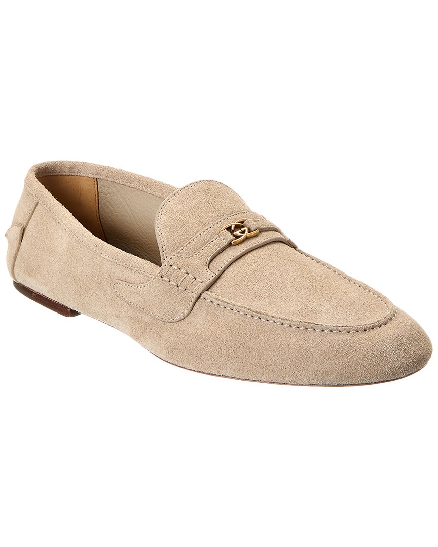 Gucci Interlocking G Suede Loafer