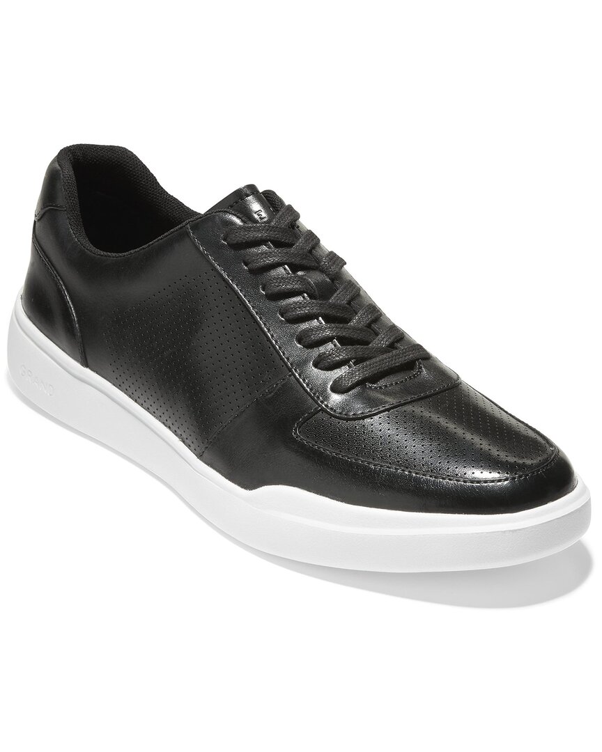 Cole Haan Gc Traveler Leather Sneaker In Black