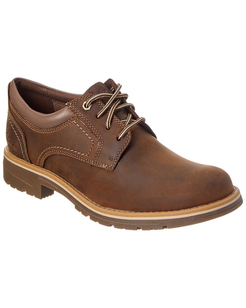Clarks Collection Morris Leather Bootie In Brown