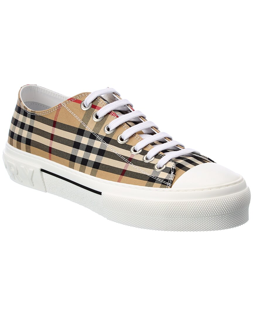 Burberry Women Vintage Check Cotton Sneakers