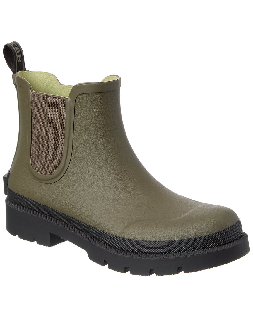 Hunter Matte Rubber Boot In Green