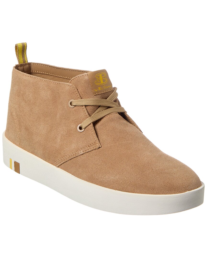 Ben Sherman Thames Suede Sneaker In Brown