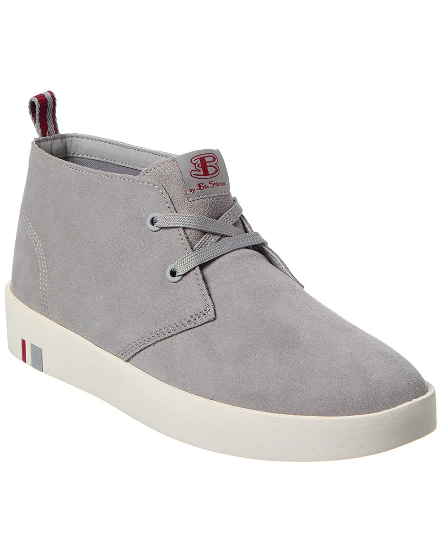 Ben Sherman Thames Suede Sneaker In Grey