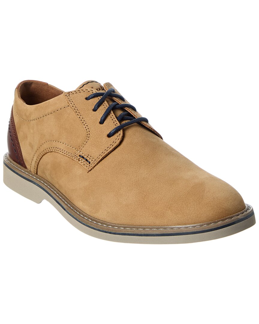 Clarks Radcliff Low Leather Oxford In Brown