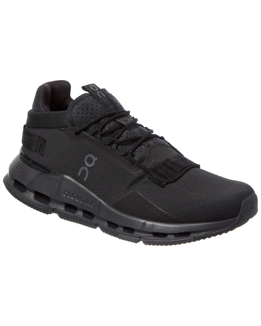 On Running Technical Fabric Sneakers With Rubber Sole In White