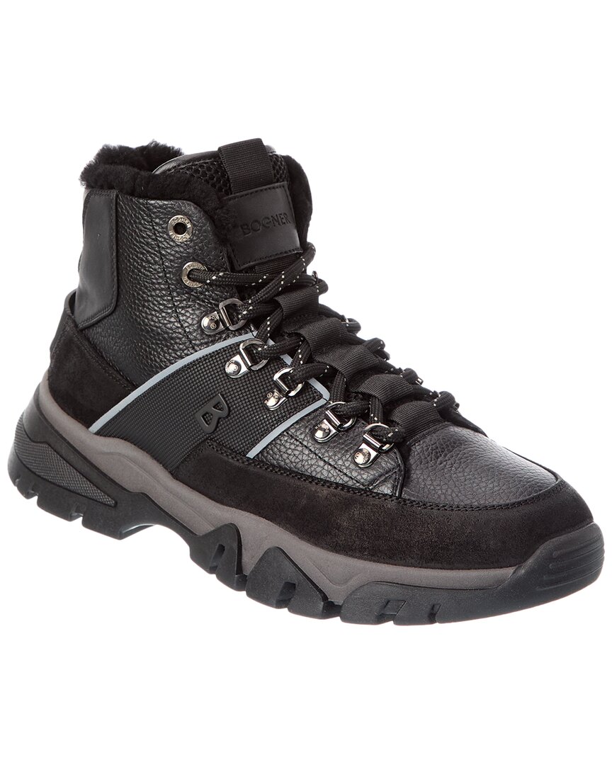 Bogner Copper Mountain 3 Leather Boot In Black