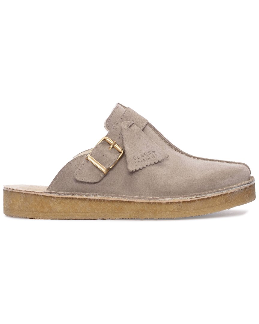 Clarks Trek Suede Mule