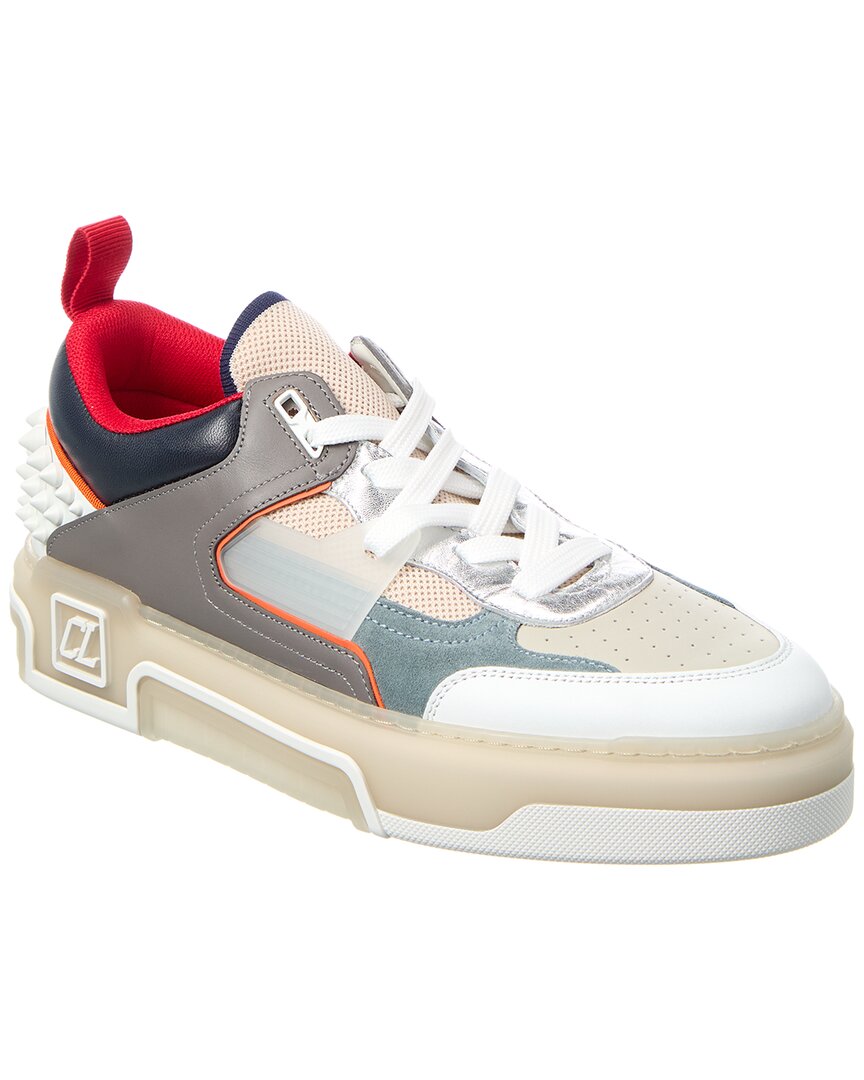 Christian Louboutin Astroloubi Leather & Mesh Sneaker