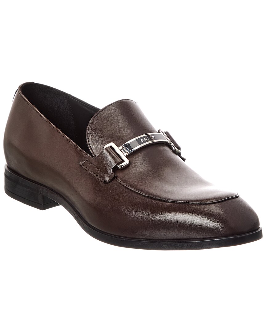 Bally Onisor Apron Toe Bit Loafer In Brown
