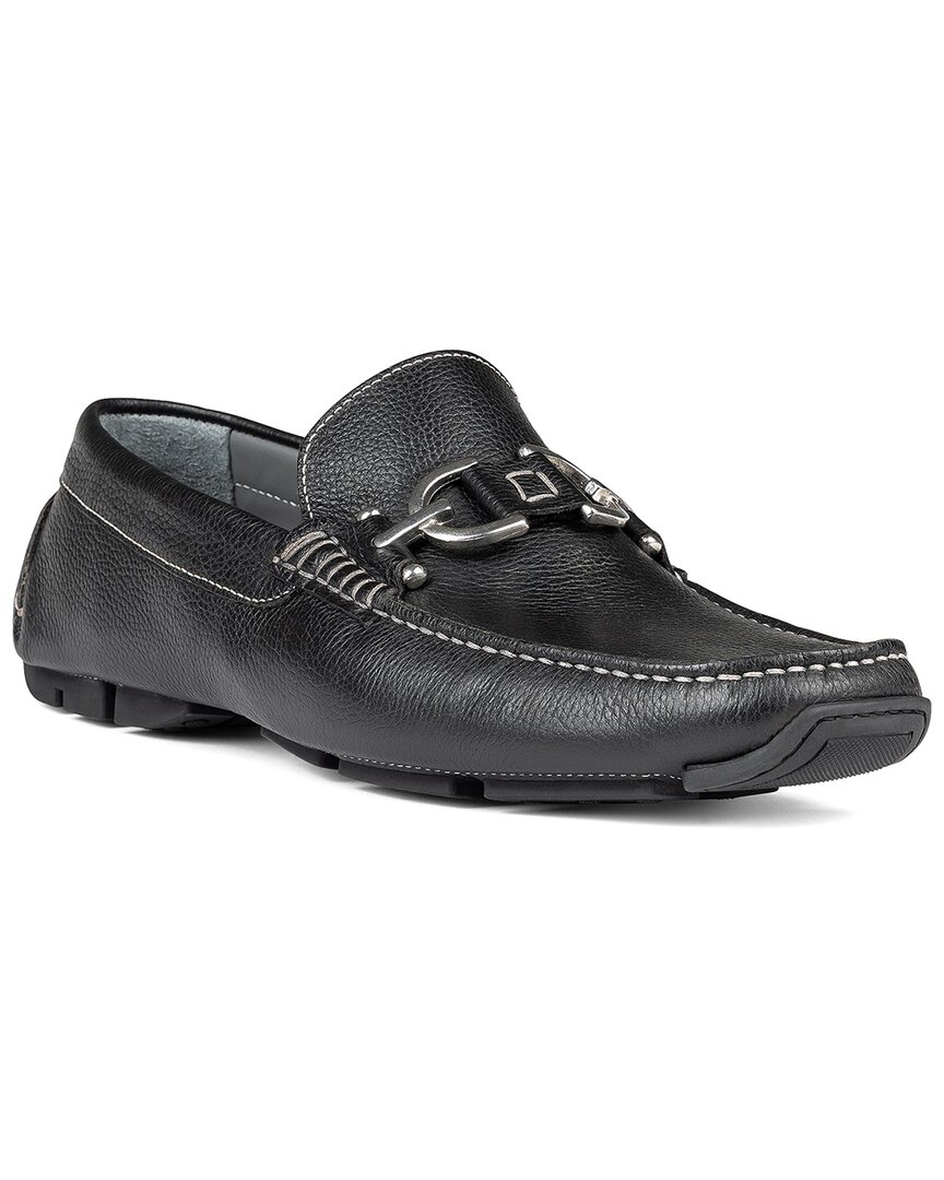 Donald Pliner Men Dacio Driver Grey Leather Casual