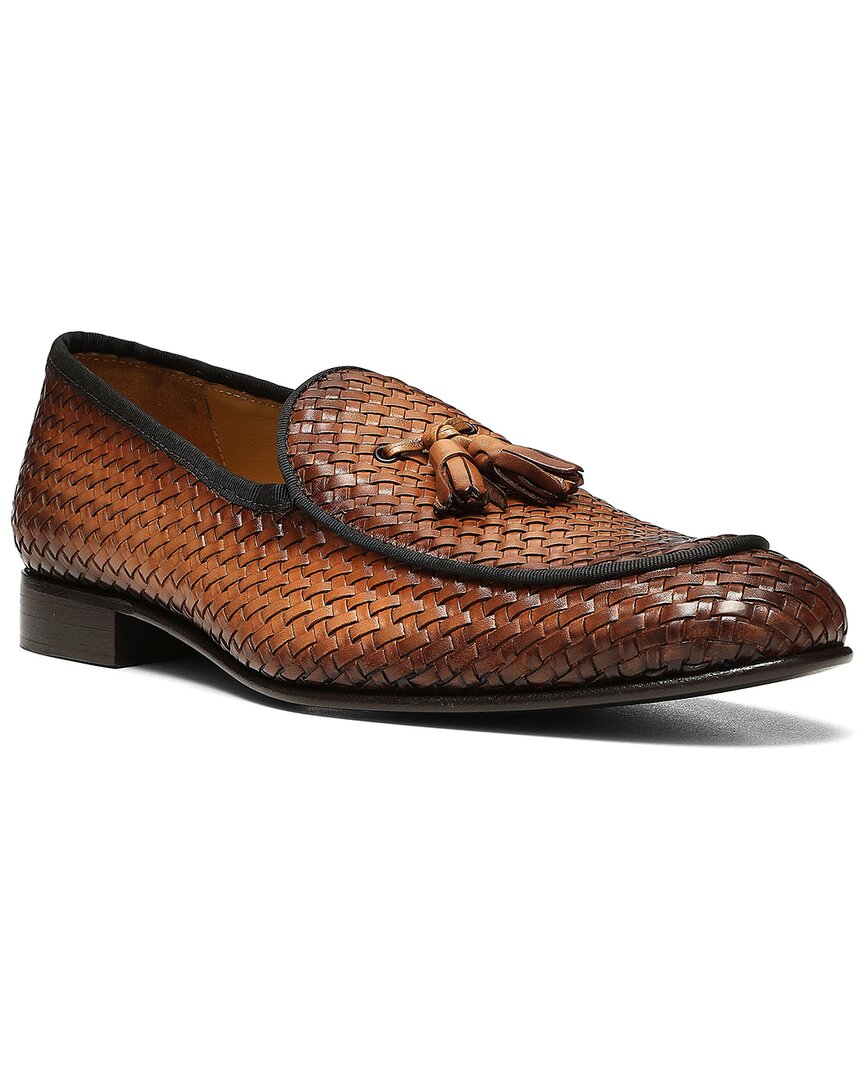 Donald Pliner Spirro Woven Tassel Loafer