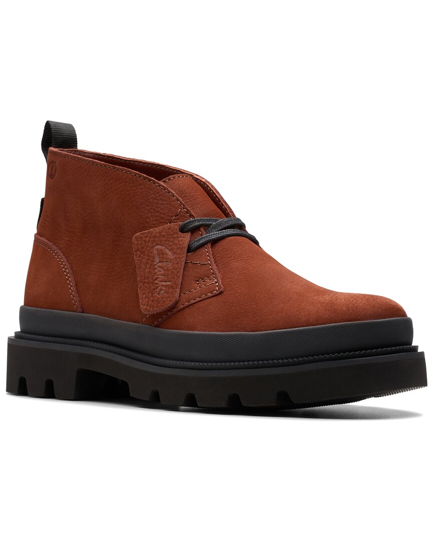 Clarks Badell Leather Boot In Brown