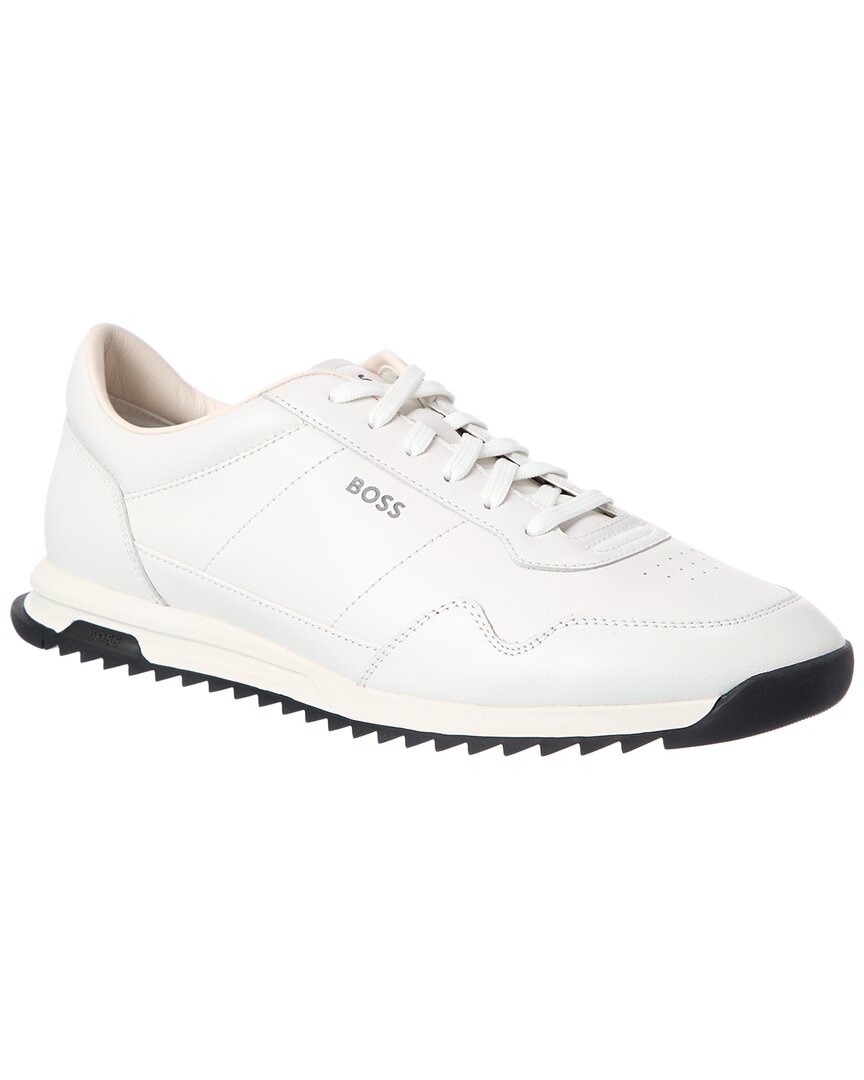 Hugo Boss Boss Zayn Low Lace Sneaker In White