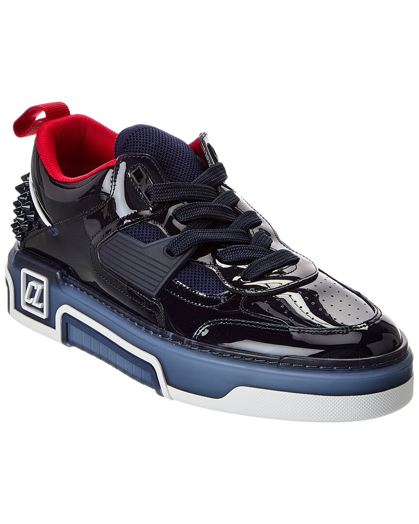 Christian Louboutin Men Astrocool Borchie Dietro Sneaker In Blue