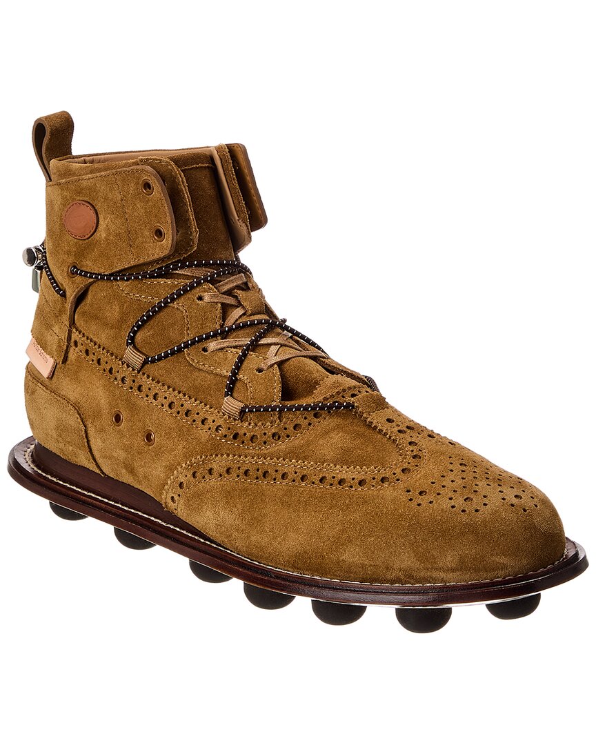 Tod's Suede Boot In Brown
