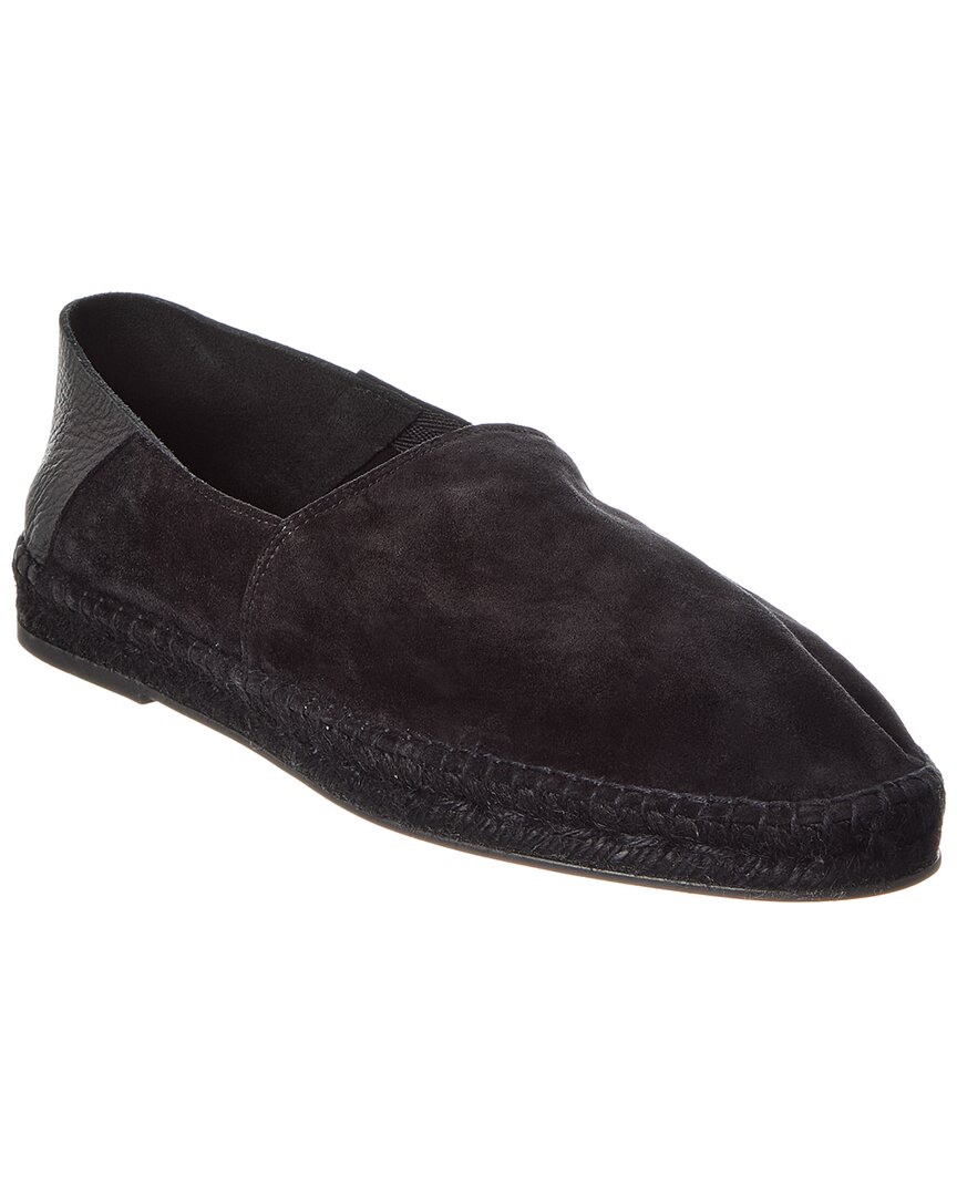 Officine Generale Cecil Suede Espadrille In Purple