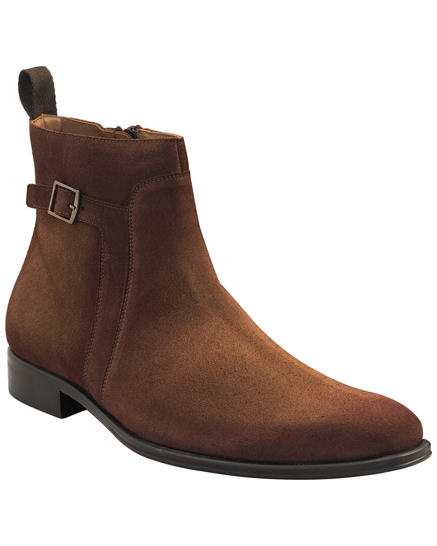Mezlan Suede Boot In Brown