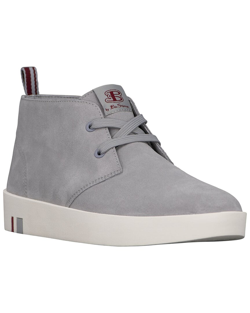 Ben Sherman Thames Suede Sneaker In Gray