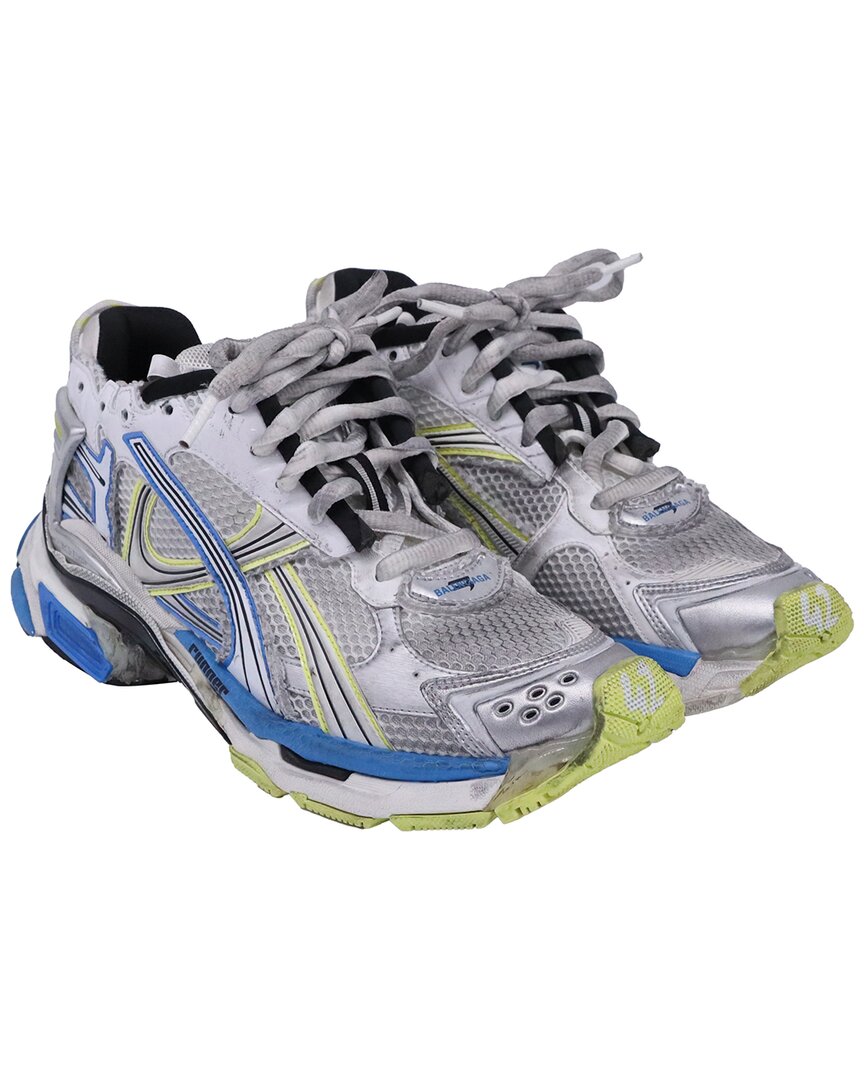 Balenciaga Men's Polyester Runner Sneaker (authentic Pre-loved) In Multi