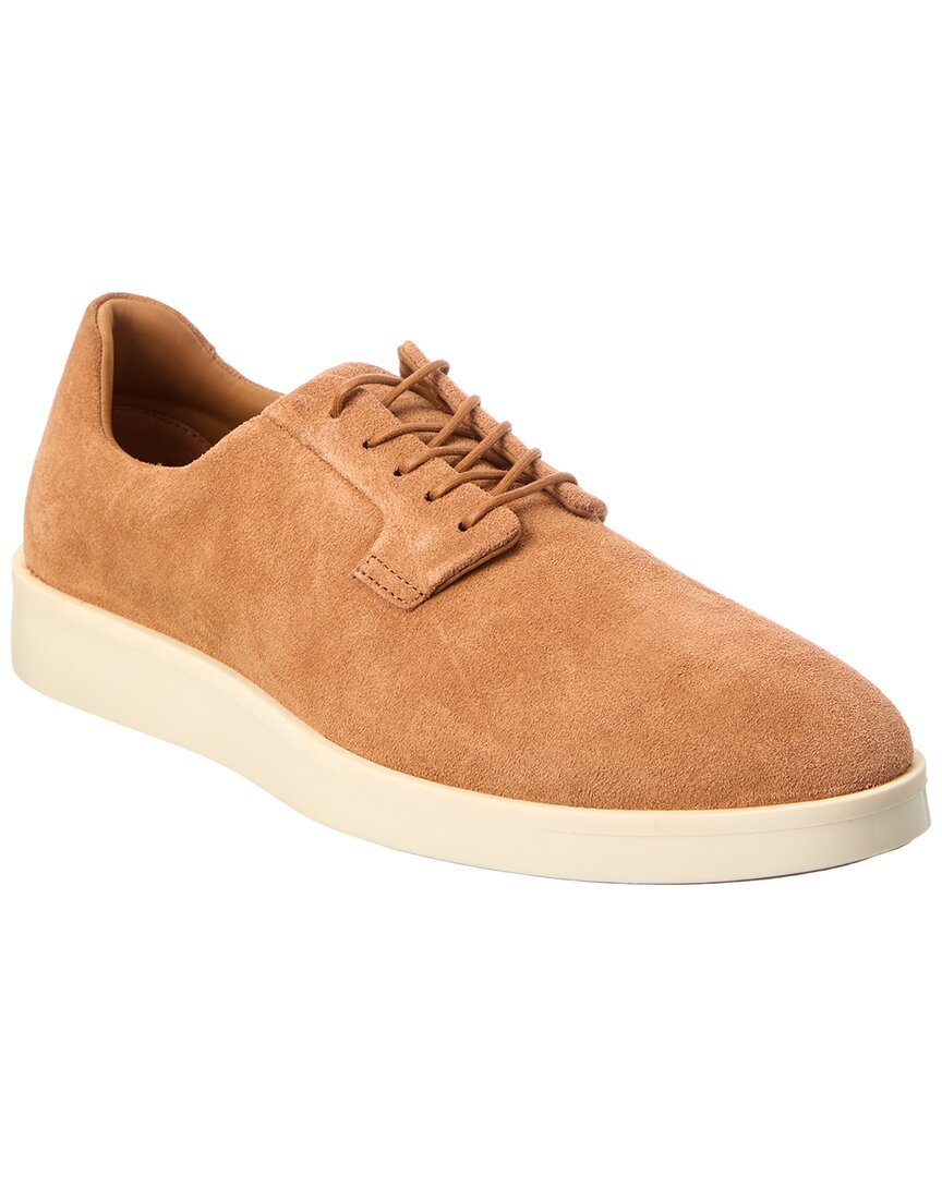 Wolf & Shepherd Closer Suede Derby In Brown