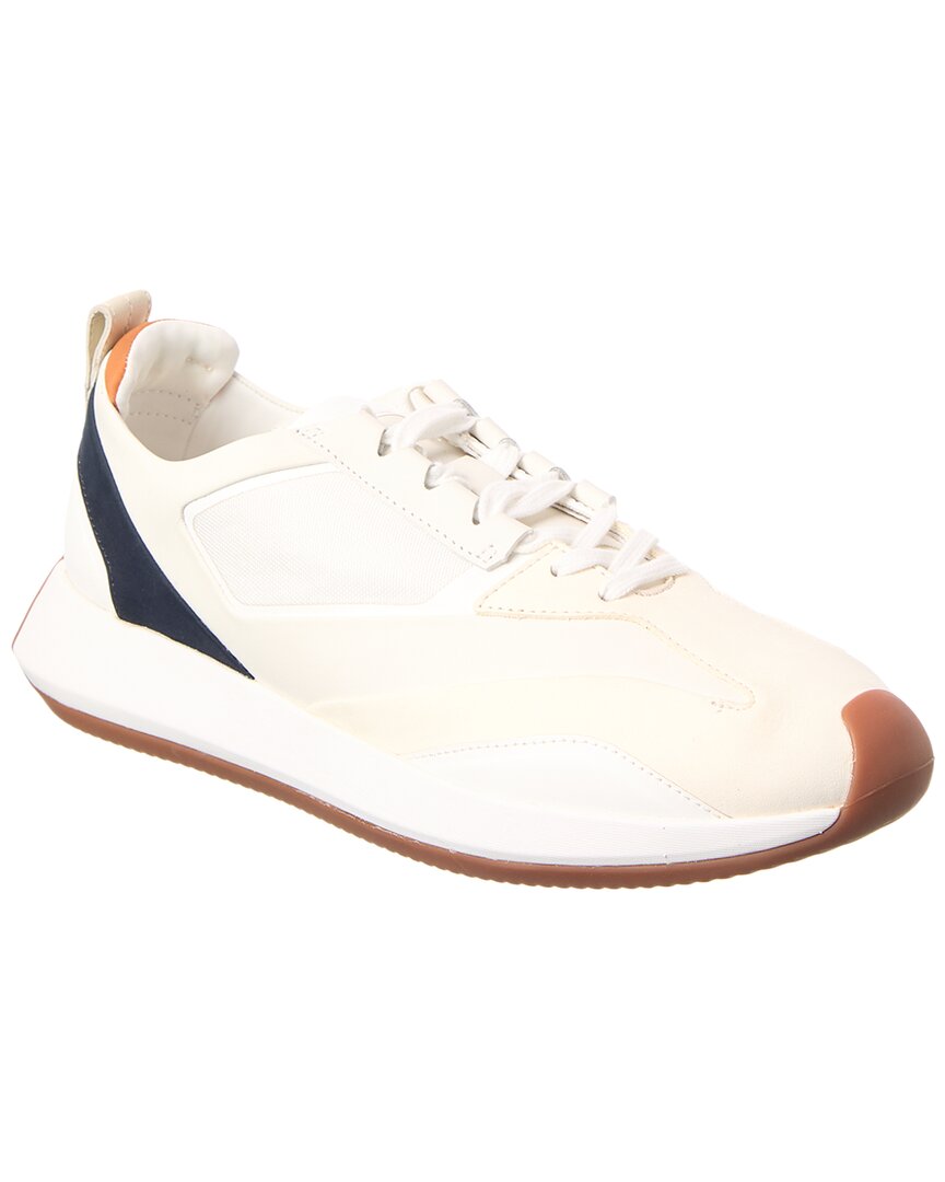 Wolf & Shepherd Marathon Trainer Canvas & Leather Sneaker In Multi