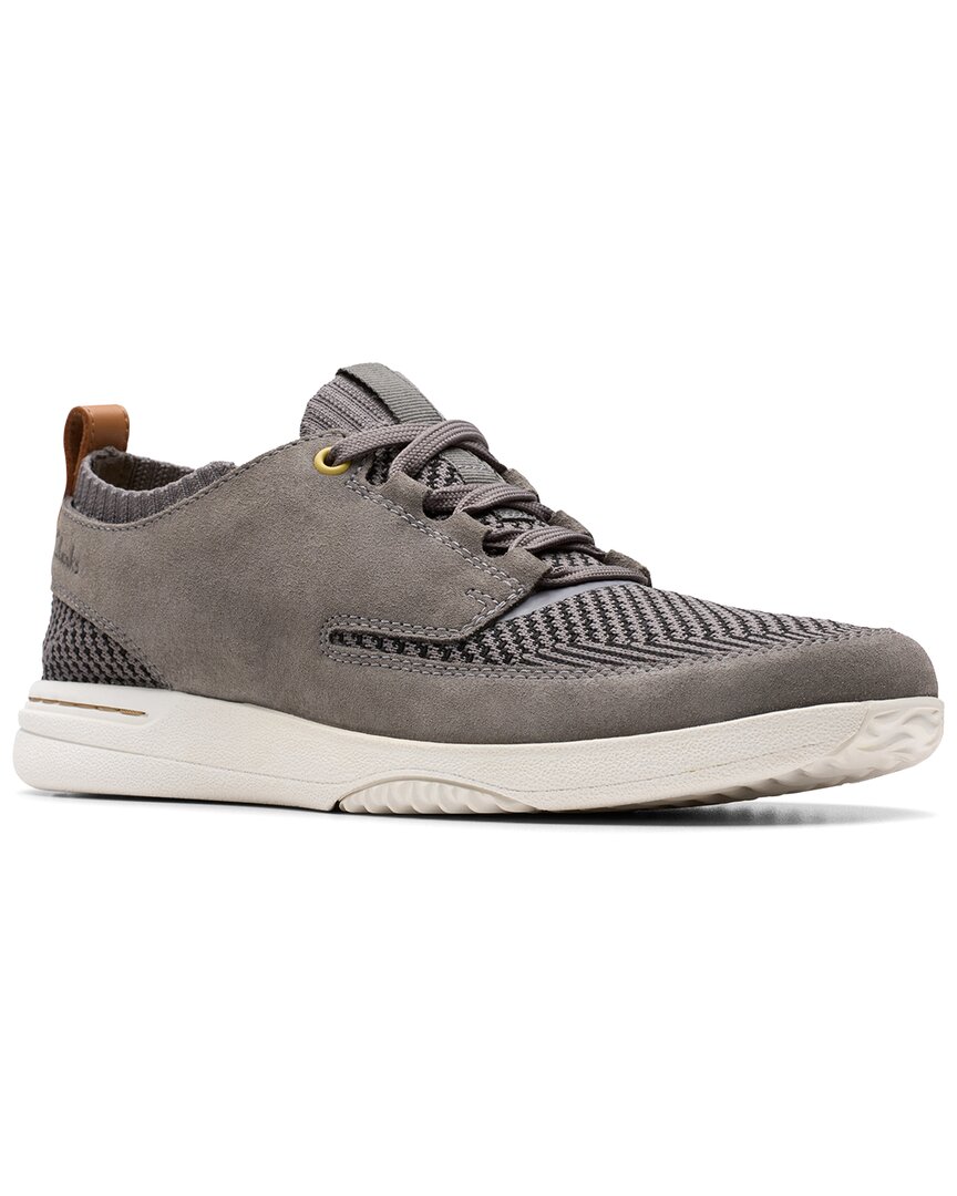 Clarks Easeway Sport Mesh Sneakers In Gray
