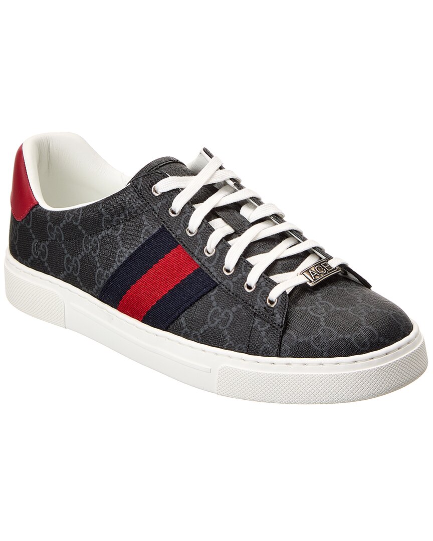 Gucci Ace Style Sneakers With Signature Web Detailing In Multi