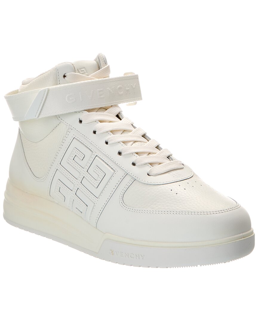Givenchy G4 Leather High-top Sneaker In White