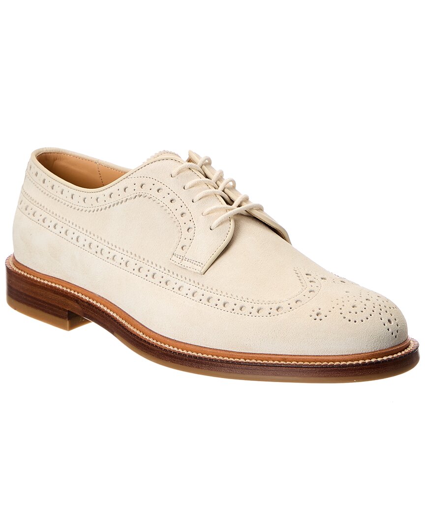 Brunello Cucinelli Suede Oxford Men display picture 3