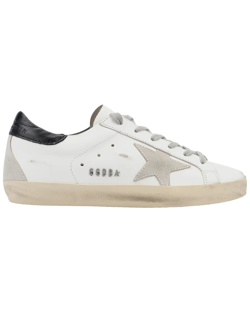 Golden Goose Panelled Sneakers With Signature Star Patch And Distressed Effect In Multi
