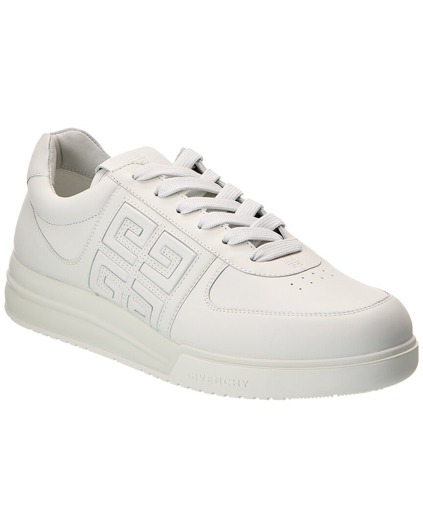 Givenchy G4 Leather Sneakers In White