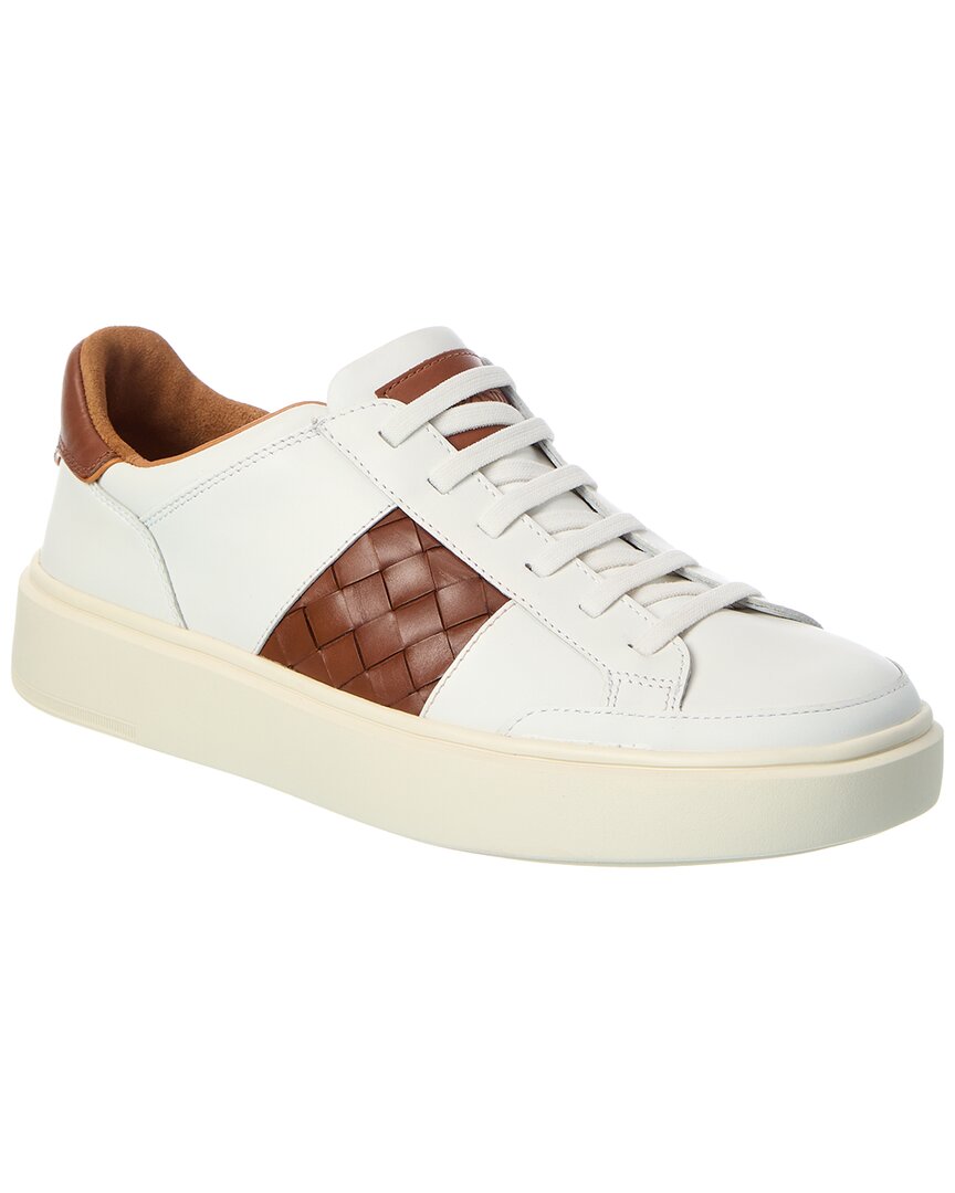Allen Edmonds Oliver Leather Sneaker In White