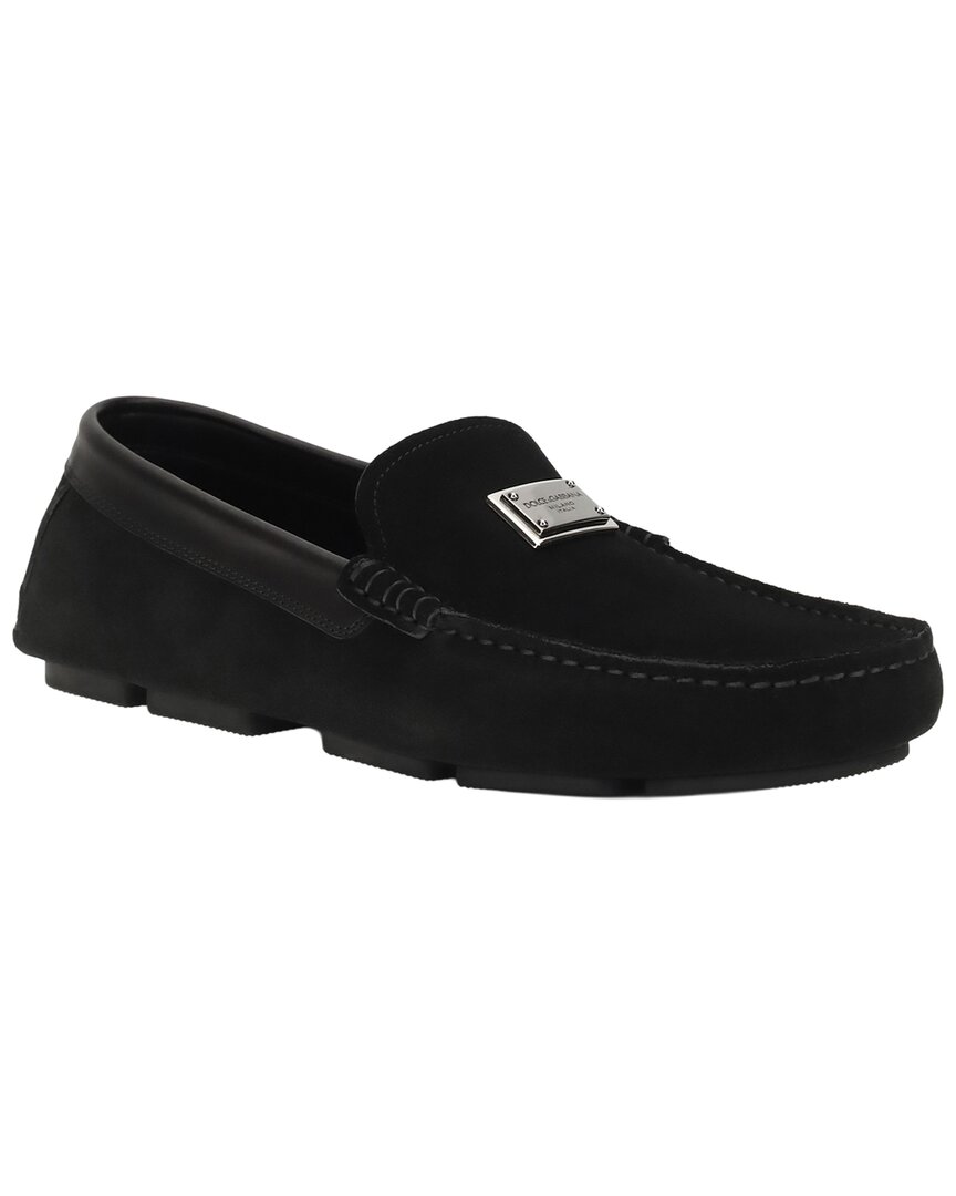 Dolce & Gabbana Leather Loafer In Black