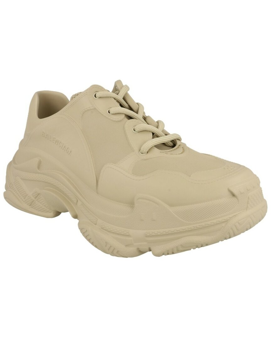 Balenciaga Men's Triple S Low-top Sneaker In Taupe