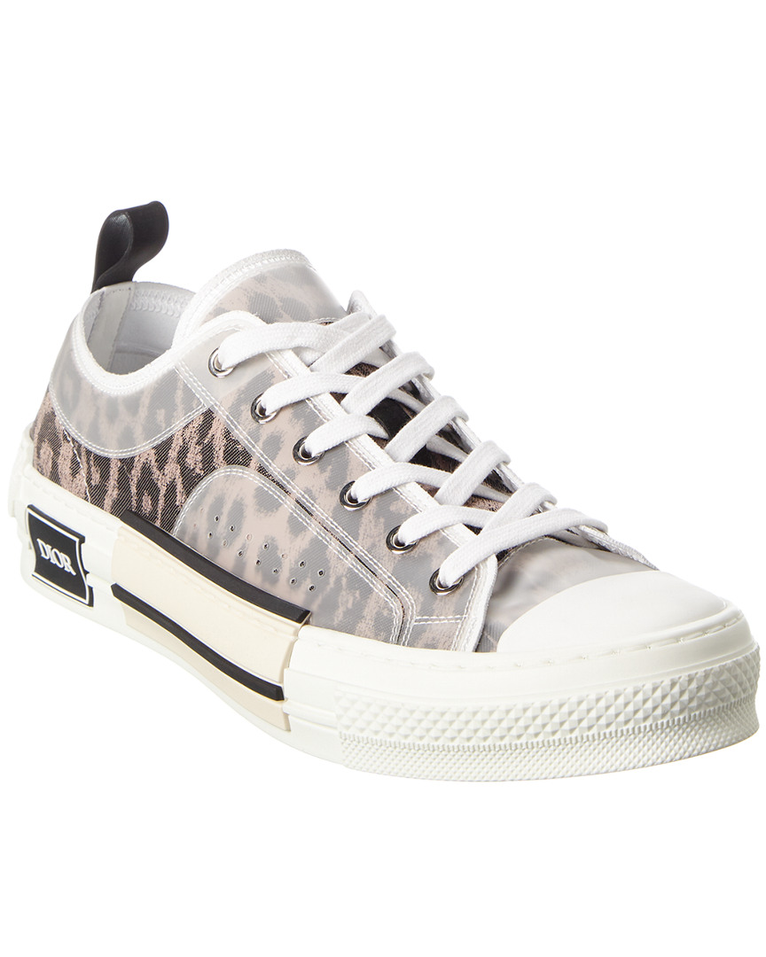 Image of Dior B Leopard Low-Top Sneaker