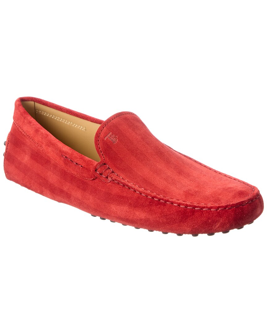 Shop Tod's Gommini Suede Loafer