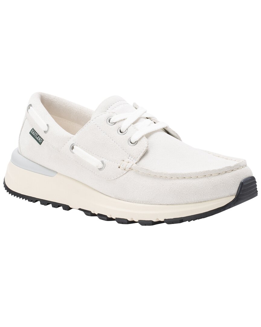 Eastland Leap Trainer Leather Sneaker In White