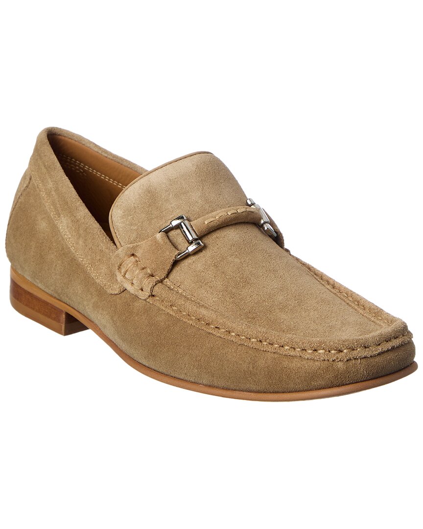 Donald Pliner Danner02 Suede Loafer In Brown