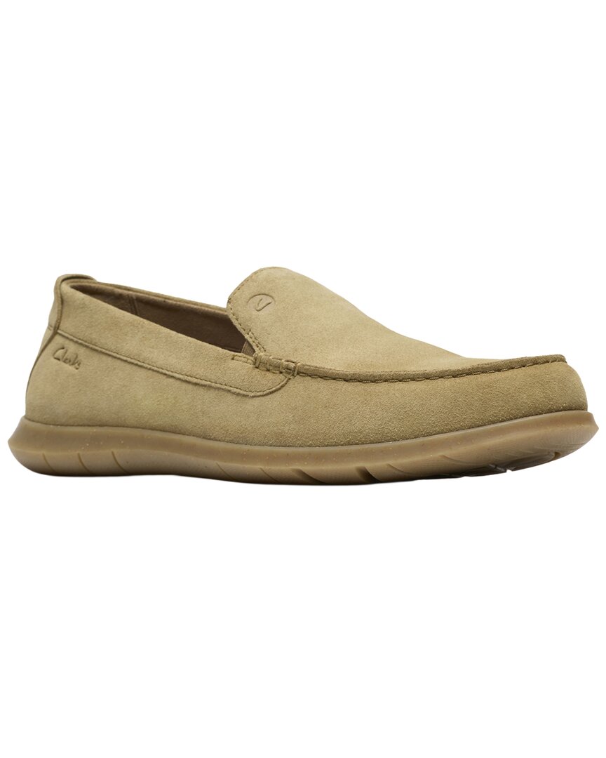 Clarks Leather Loafer In Tan