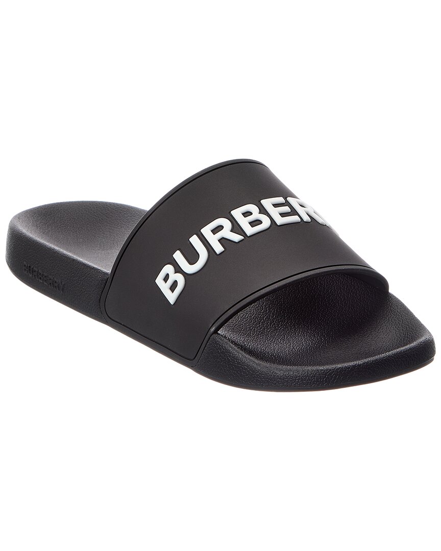 Burberry Rubber Slide In Black