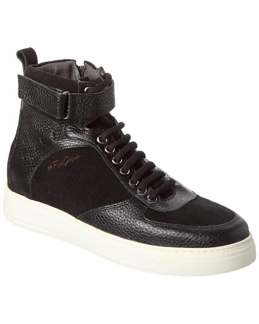 Shop Gernie 365's High Leather Sneaker