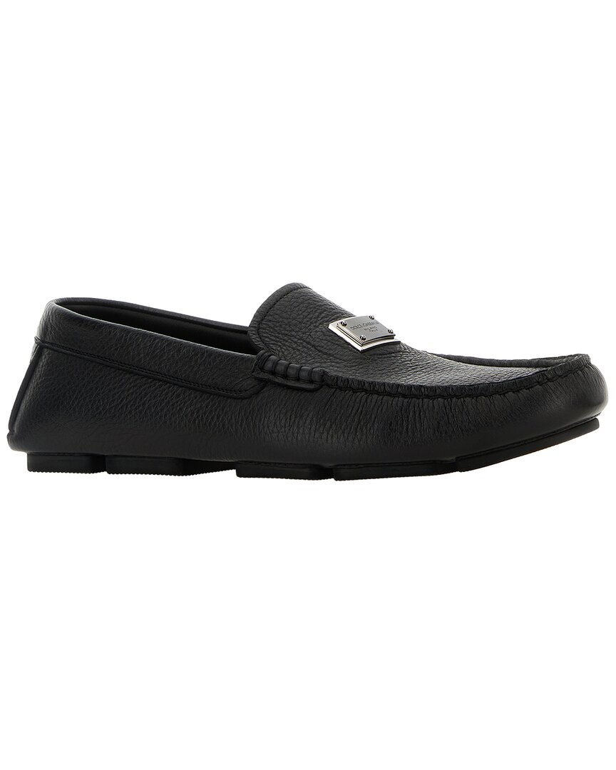Dolce & Gabbana Leather Loafer In 80999