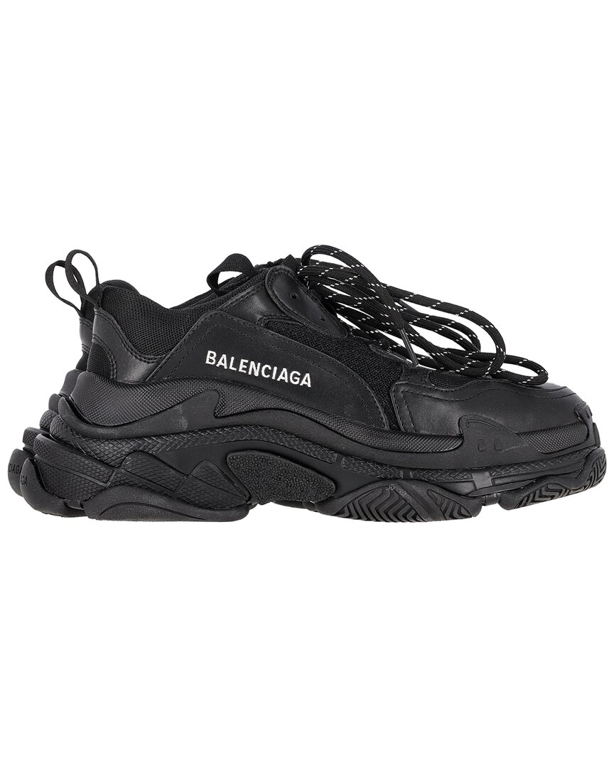 Balenciaga Men's Polyester Triple S Sneaker (authentic Pre-loved)